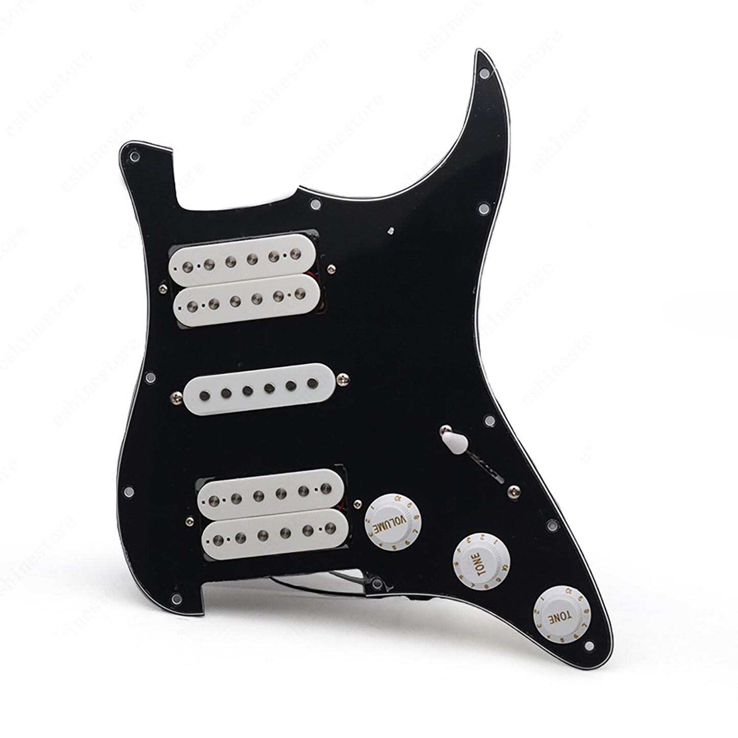 11 Hole HSH Strat Style Loaded Pickguard For Stratocaster Various Colors US SHIP