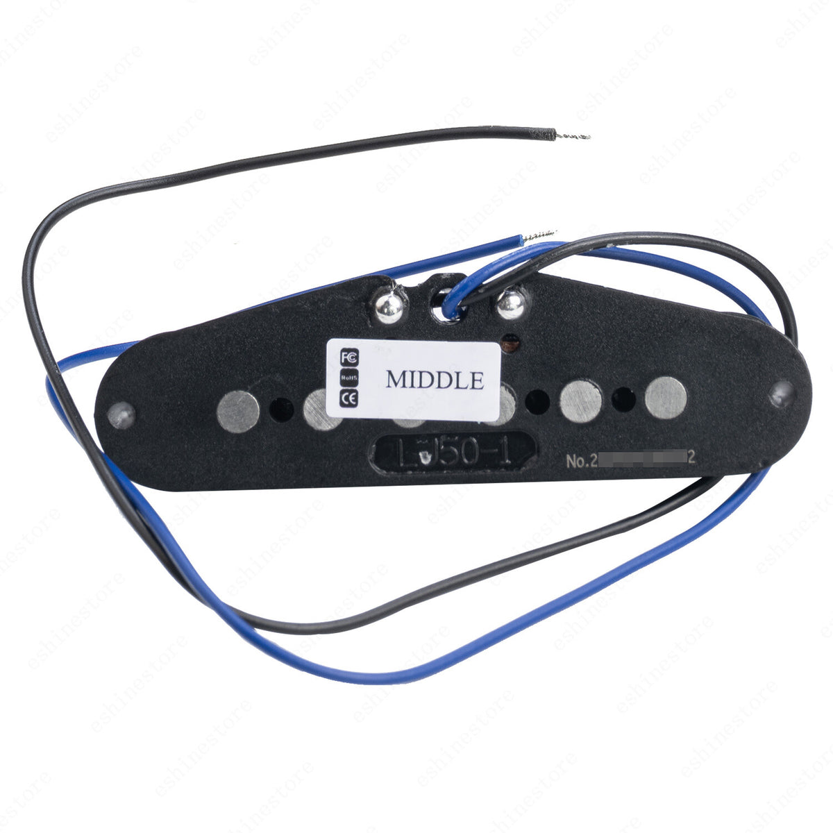 Single Coil SSS Alnico V Magnet Pickup Guitar Neck Middle Bridge for Strat