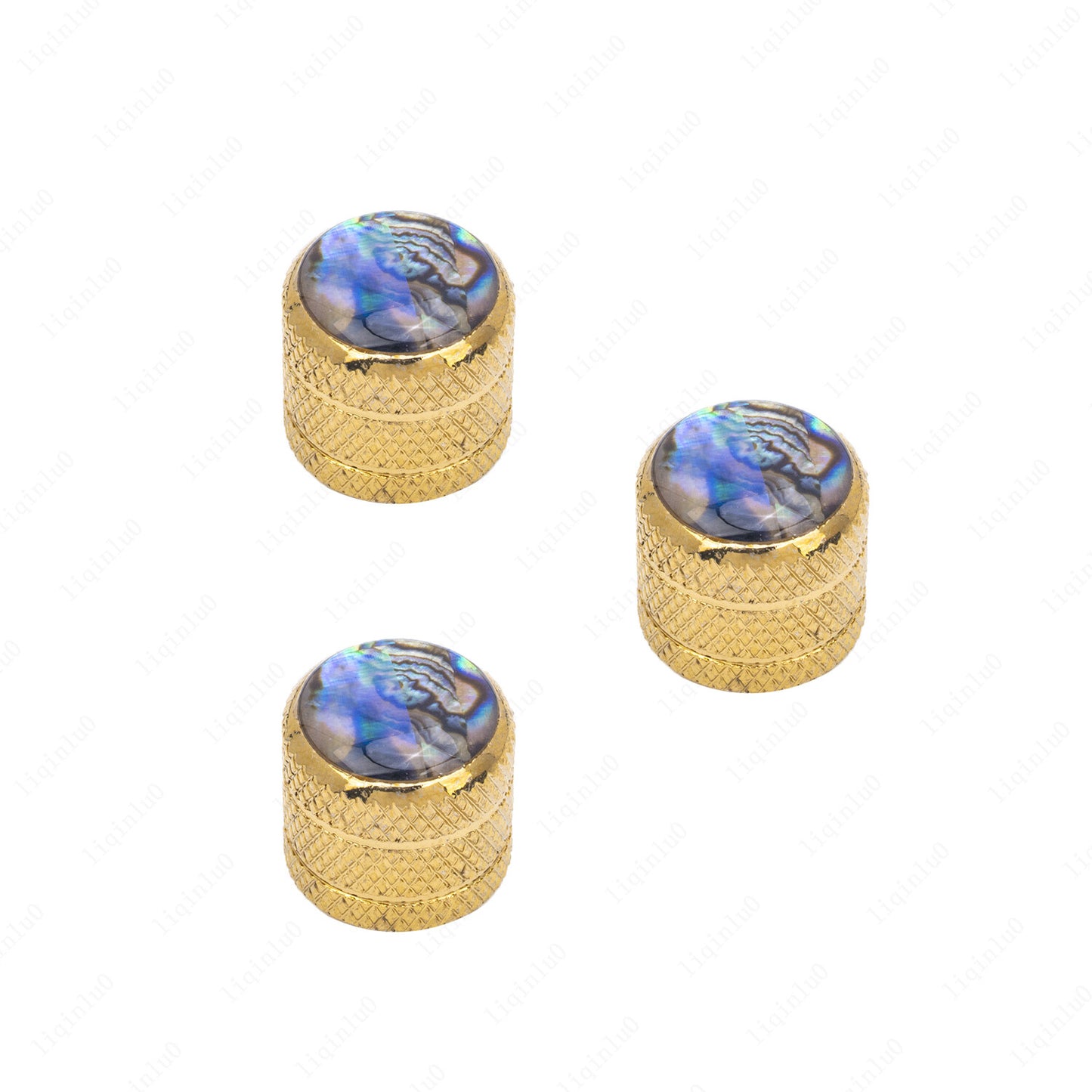1/2/3/4 Pcs inlay Dome Metal Guitar 6mm Shaft Volume Tone Knobs For Les Paul SG