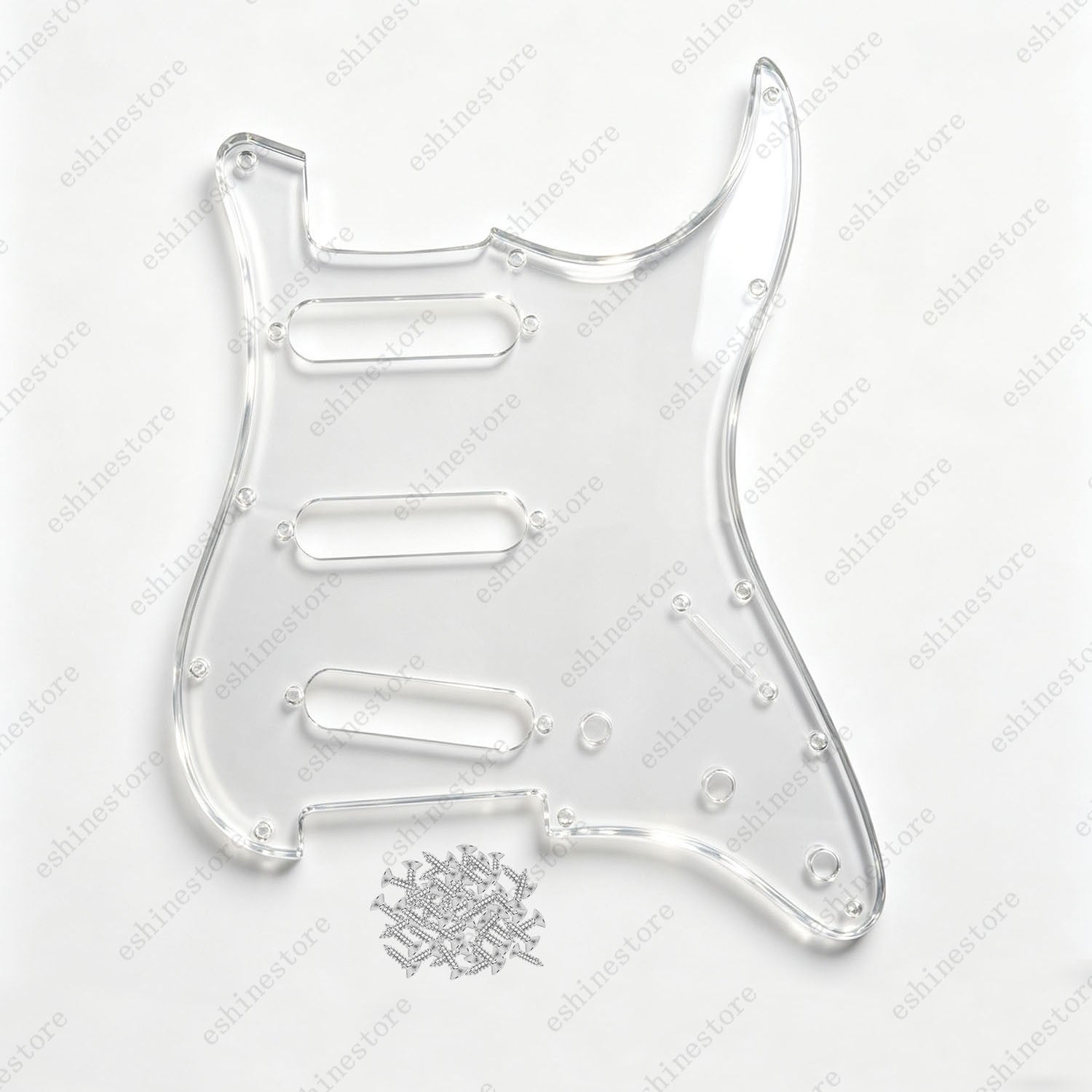 11 Hole SSS Strat Style Pickguard for USA MIM Standard Fender Start Multicolor