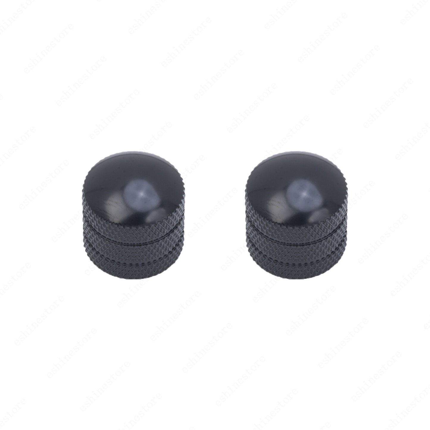 1-4 Pcs Dome Metal Guitar 6mm Shaft Volume Tone Knobs For Fender SQ Tele Strat
