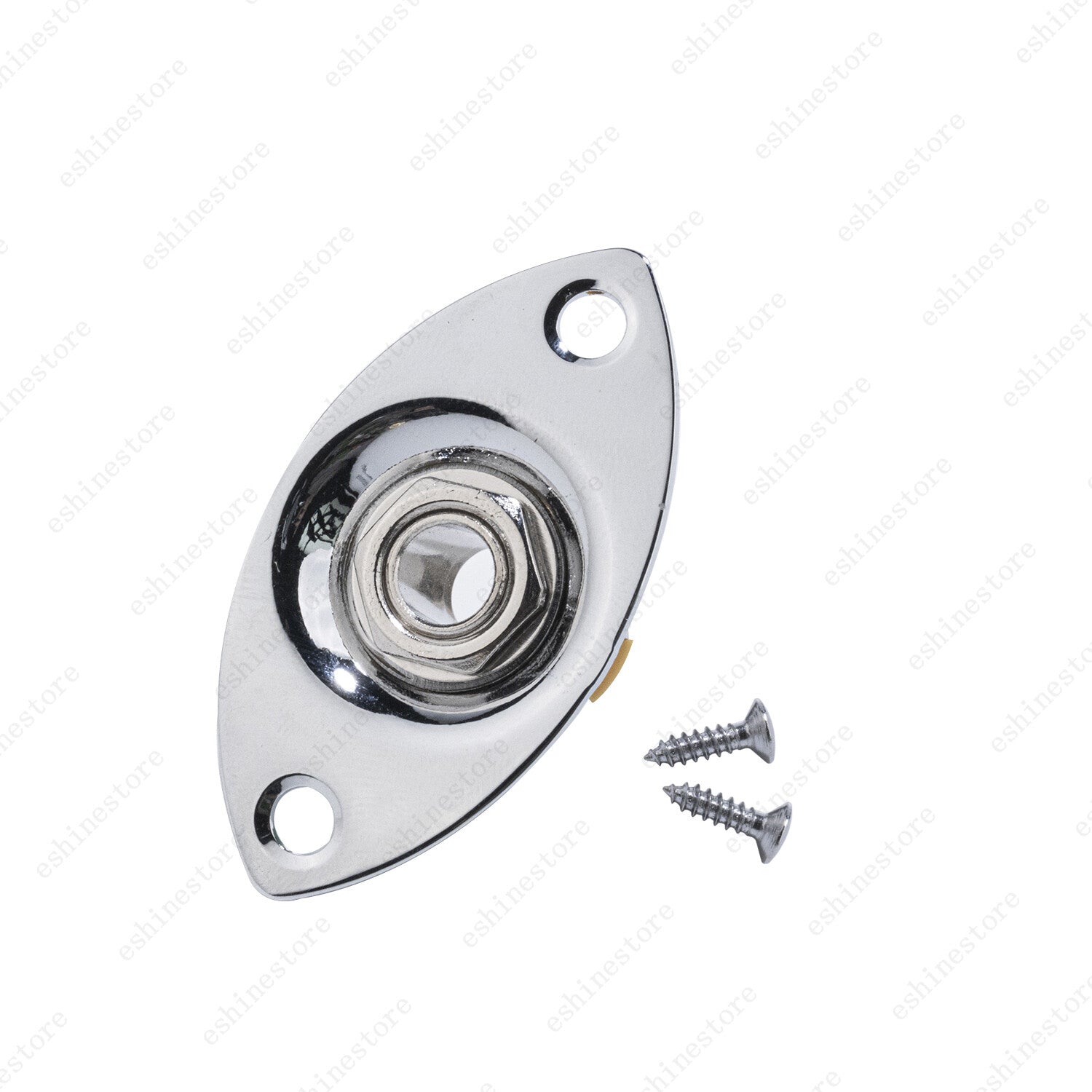 Electric Guitar Jack Plate Input Output Jackplate Oval For Telecaster Les Paul