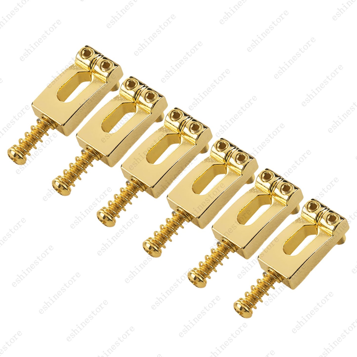 1/6Pcs 10.4mm Guitar Bridge Saddles Replacement For Stratocaster TL 5Colors
