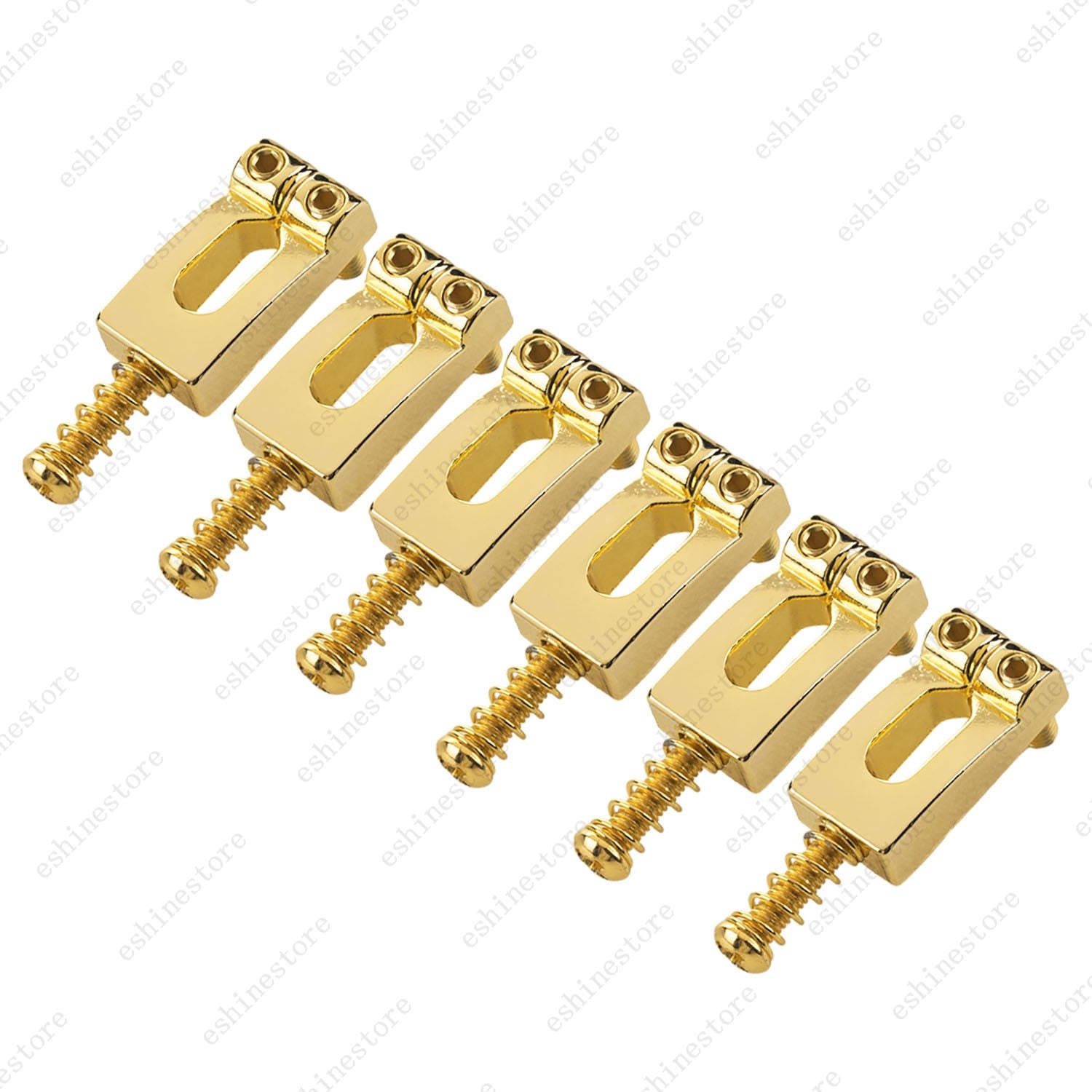 1/6Pcs 10.4mm Guitar Bridge Saddles Replacement For Stratocaster TL 5Colors