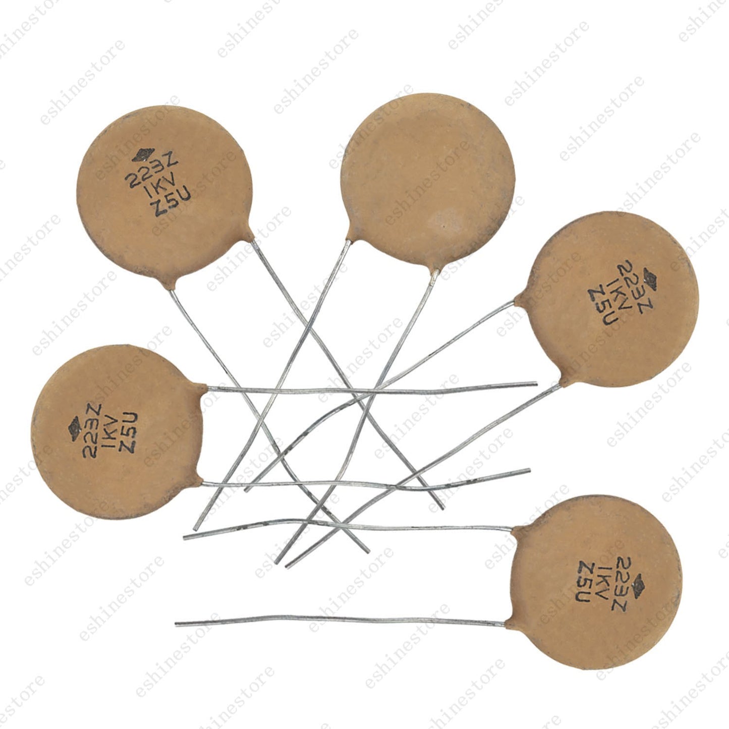 0.022uF(223J) 1KV Ceramic Disc Capacitor Vintage Guitar Tone Cap Copper Lead