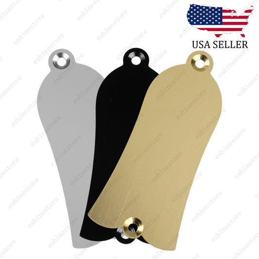 Aluminum 2-Hole Bell Style Guitar Truss Rod Cover Plate for Gibson Les Paul