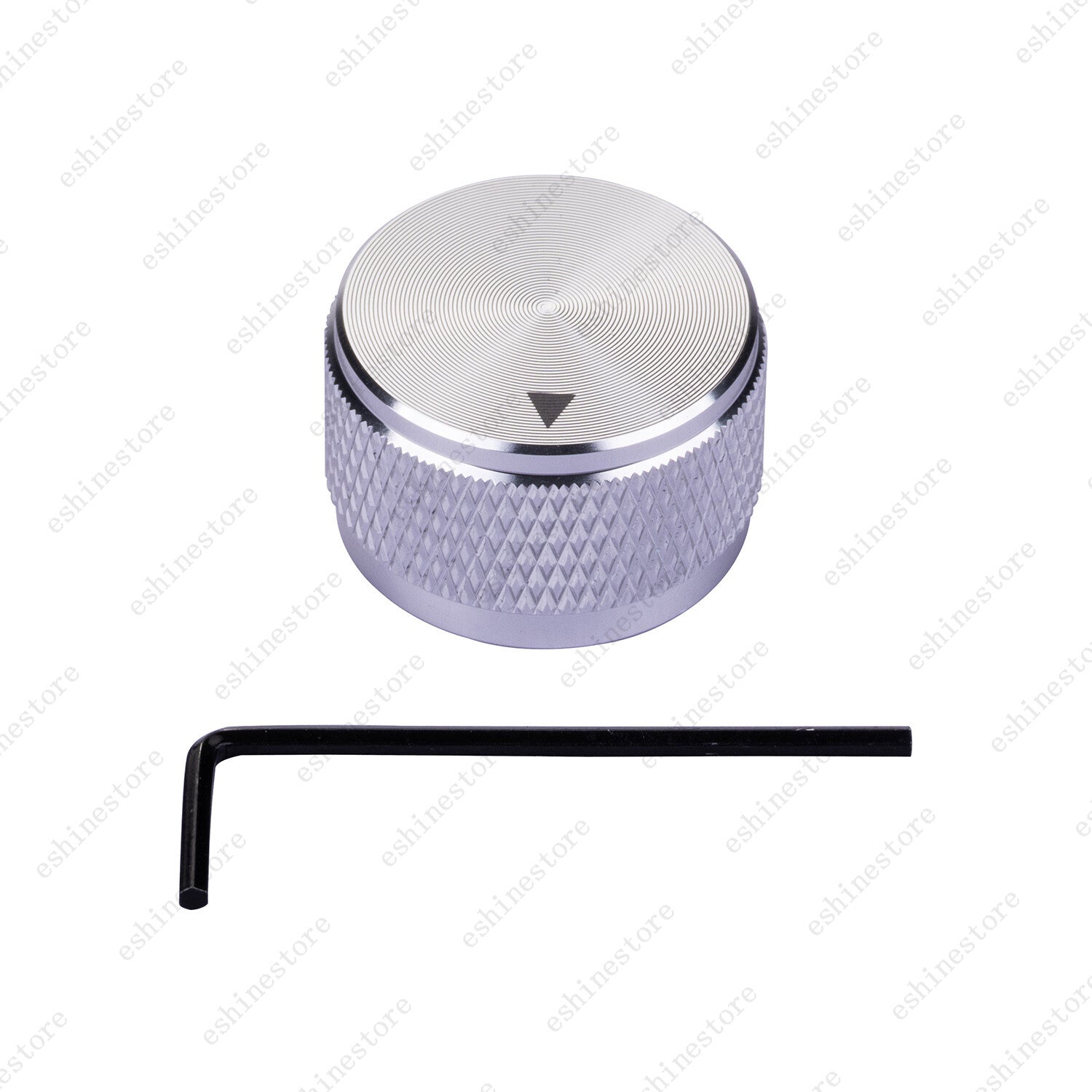 Guitar Aluminum Alloy Electronic Control Pot Knob Fit 18 24 Spline / Soild Shaft
