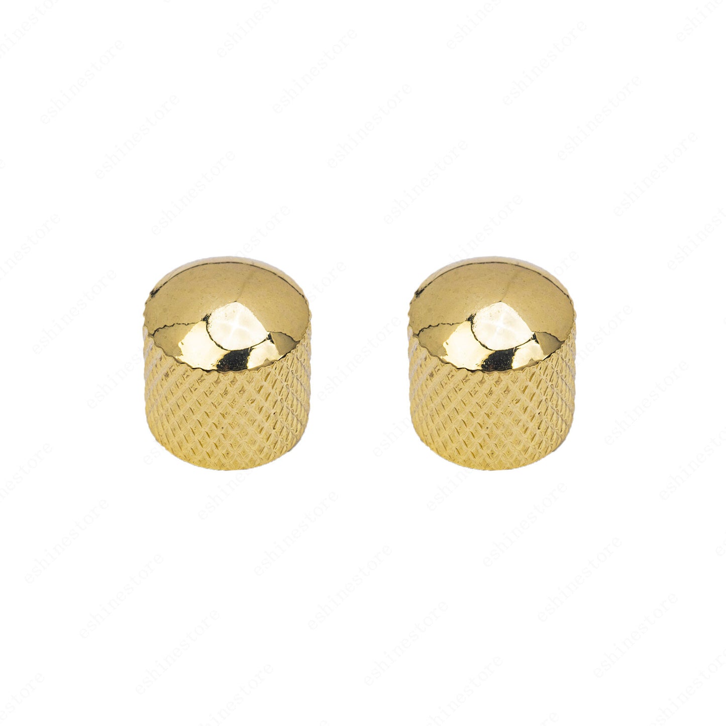 2 Pcs Metal Guitar/Bass Dome Control Volumn Tone Knob 18 Split For TL ST