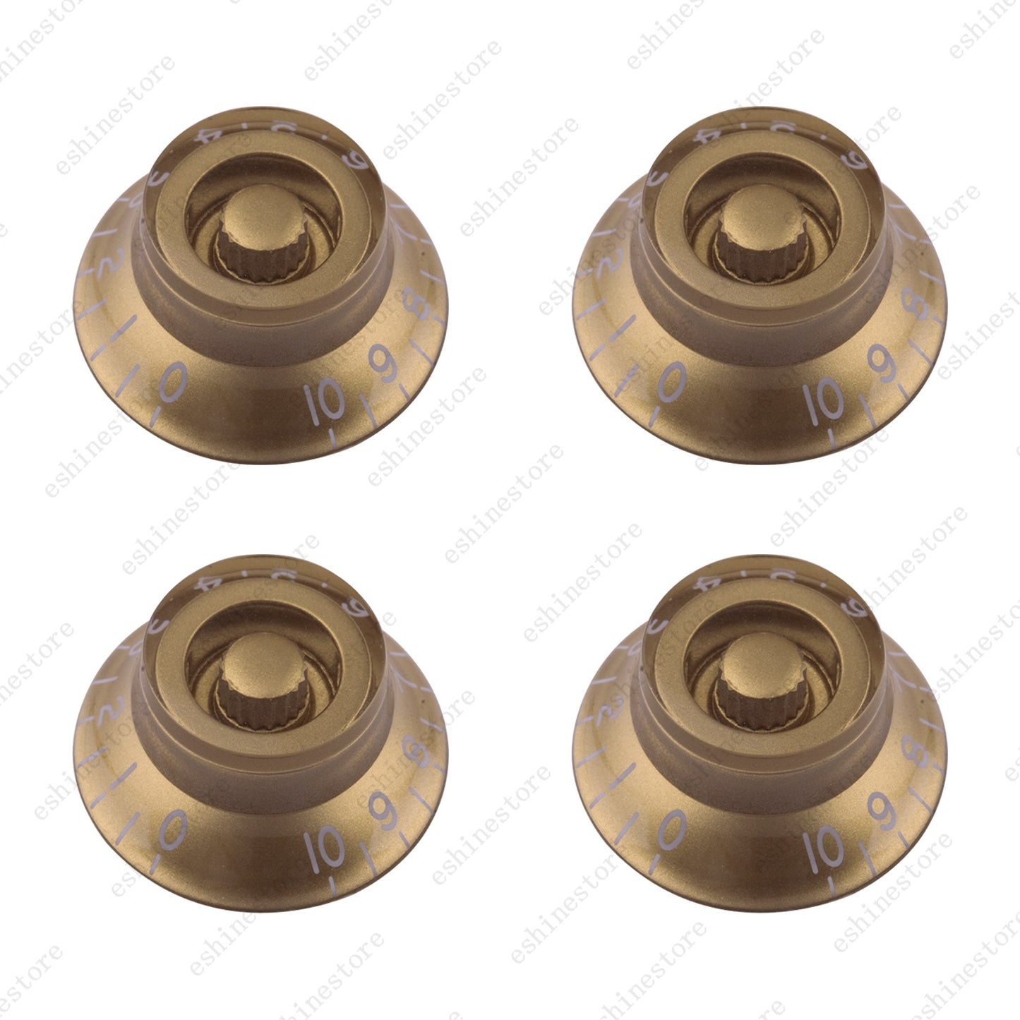 4 PCS Left Handed Top Hat Guitar Speed Control Knobs–Volume Tone SG Les Paul