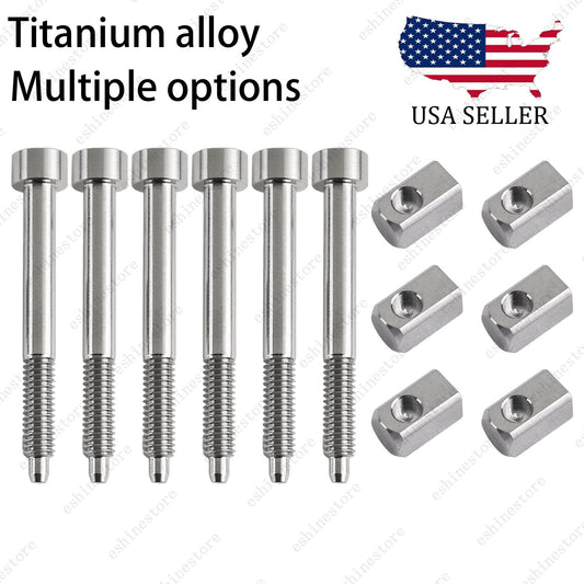 Titanium Alloy String Locking Screws Insert Block for Floyd Rose tremolo bridge