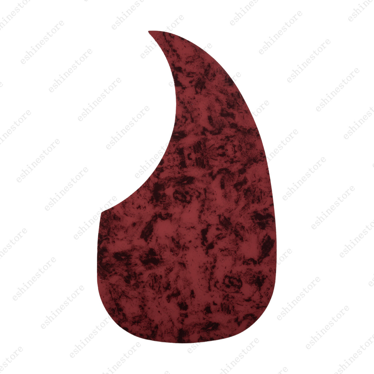 Acoustic Guitar Water Drop Shape Pickguard Fit 40/41'' Self Adhesive Multicolor