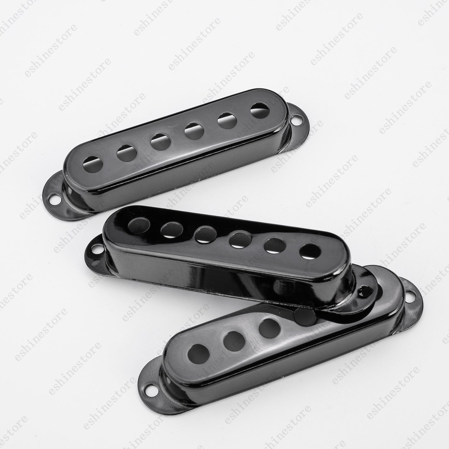 3 Pcs Brass Metal SSS Single Coil Pickup Covers For Fender SQ Strat 5 Colors