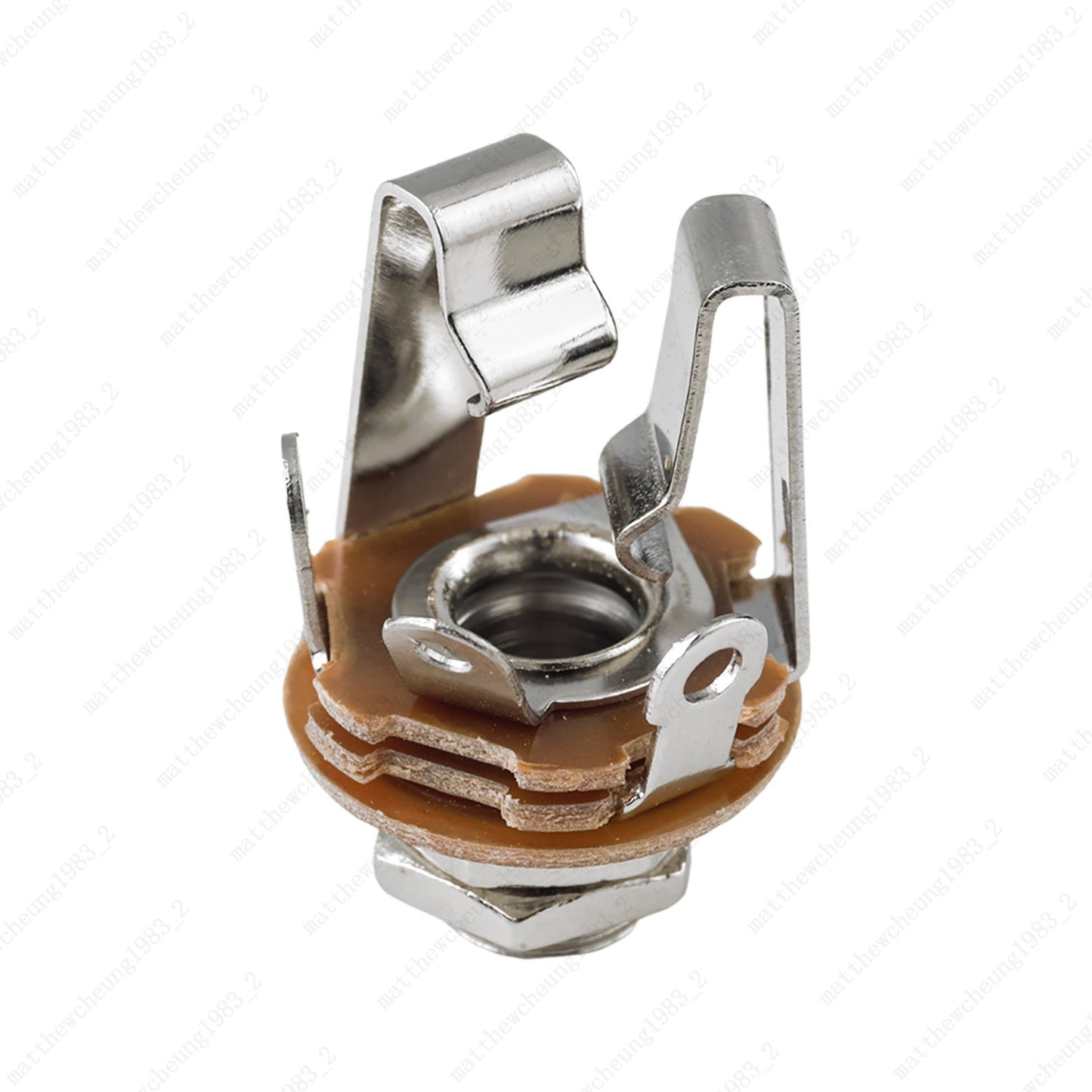 1/2/5 x Electric Guitar Bass 1/4'' 6.35mm Stereo Input Output Jack Socket-Nickel