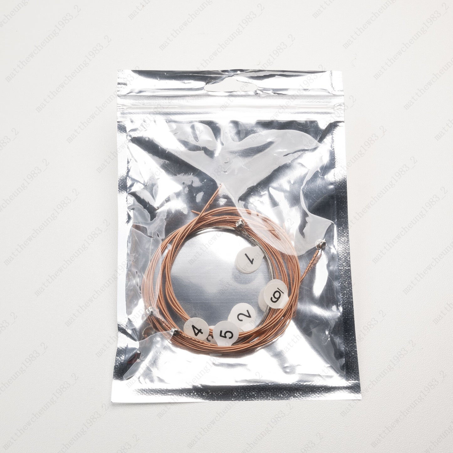 1-3 Set of 6 Guitar Strings Replacement Steel String For Acoustic Guitar 1st-6th