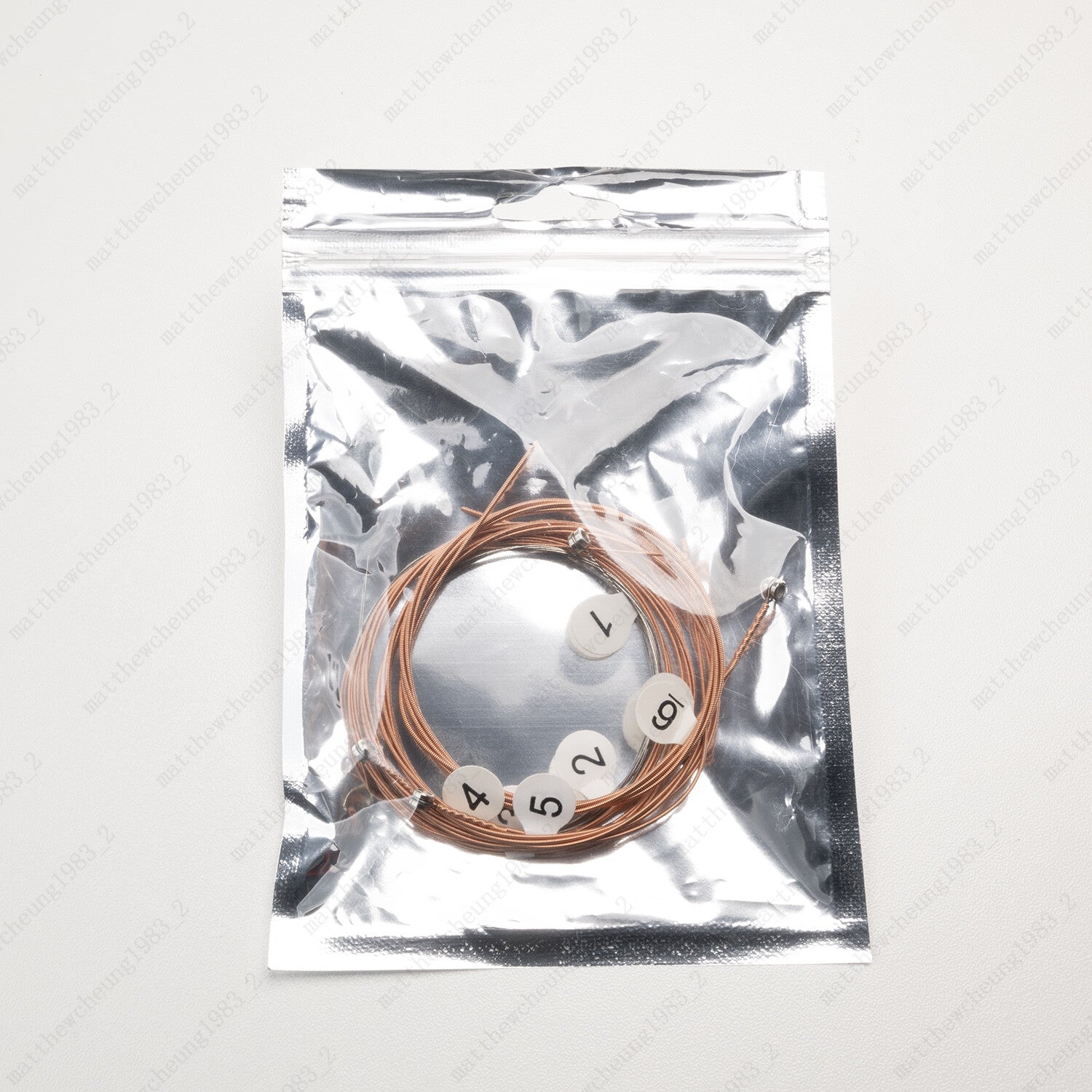 1-3 Set of 6 Guitar Strings Replacement Steel String For Acoustic Guitar 1st-6th