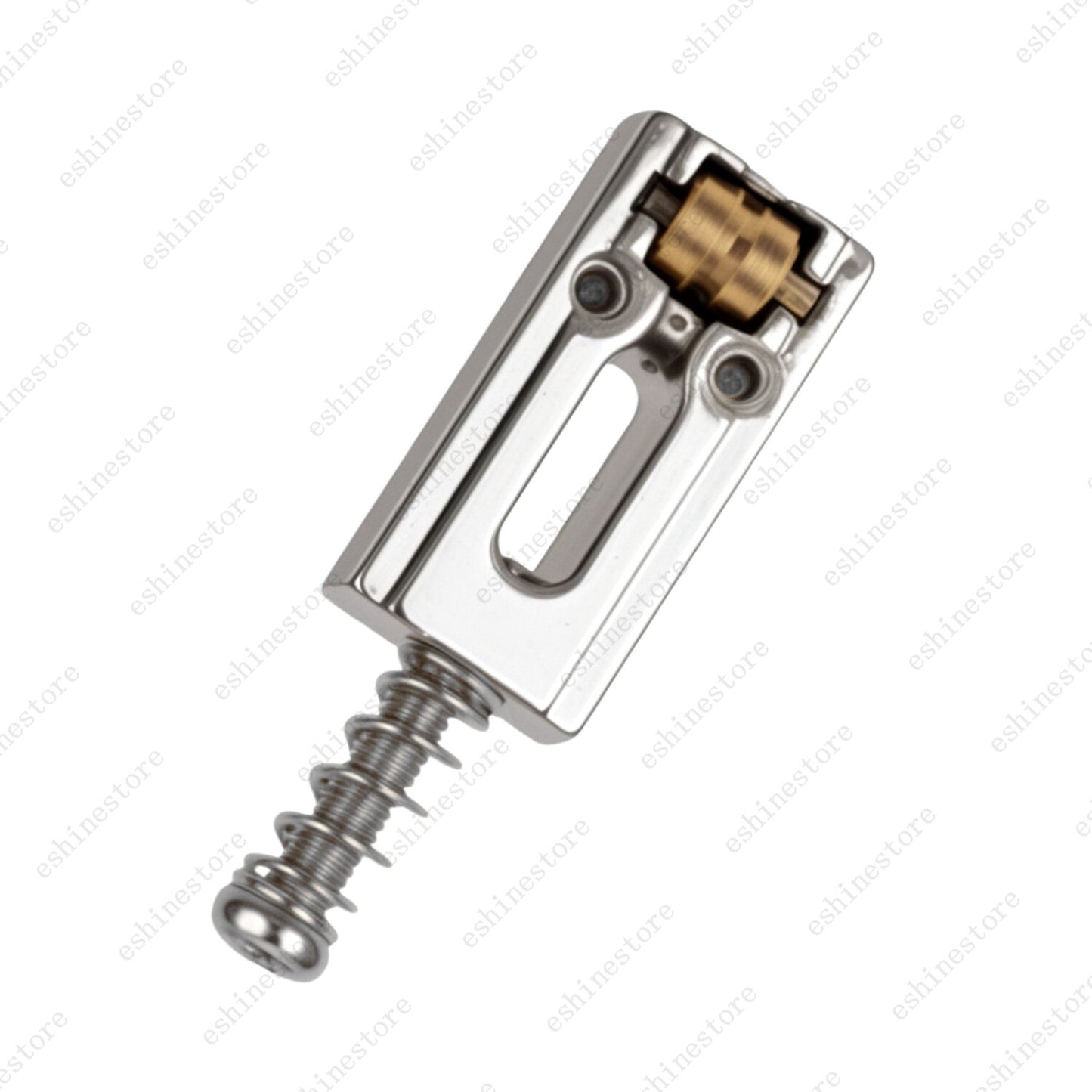Electric Guitar Brass Roller Bridge Saddles for Stratocaster Tele Guitar 3Colors