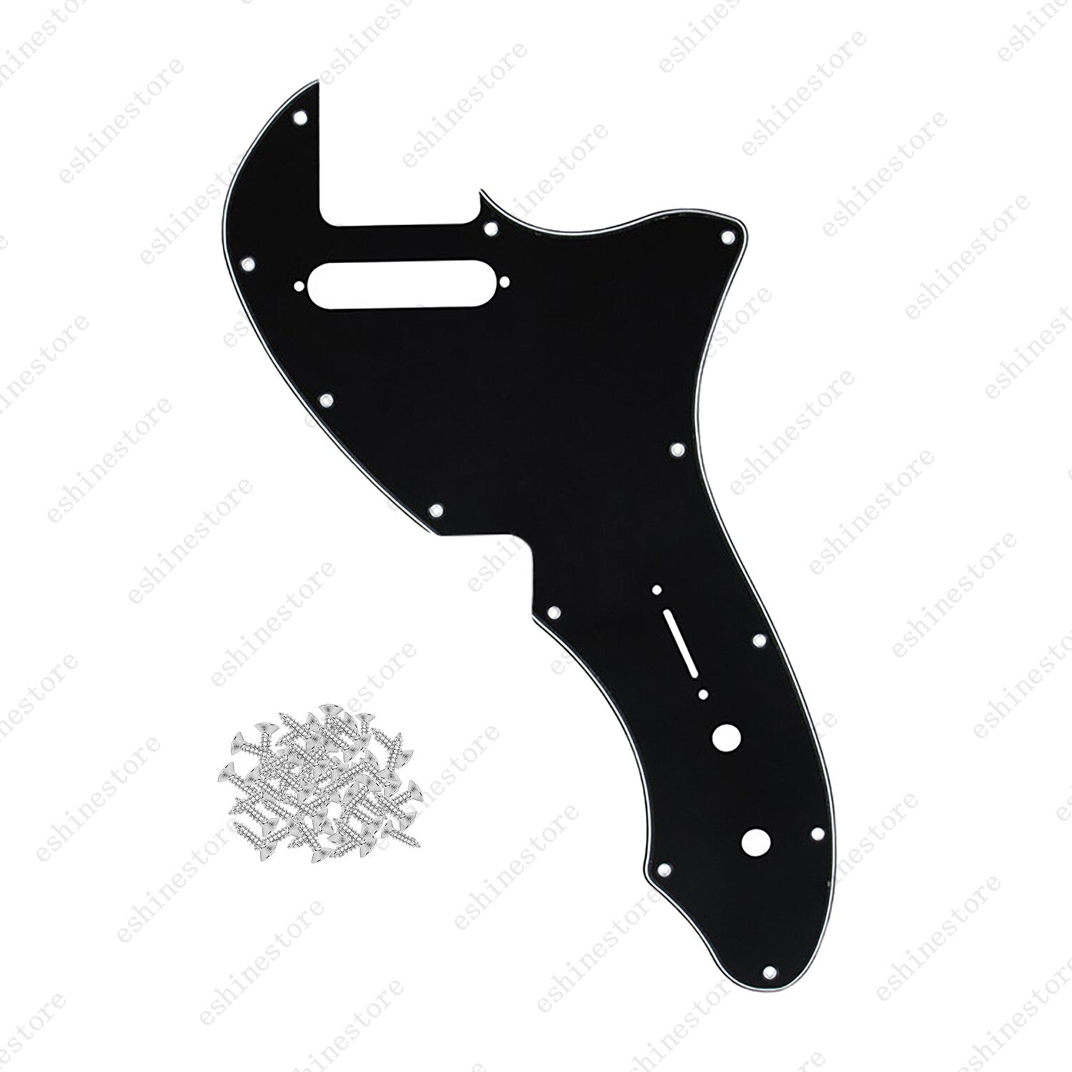 Guitar Pickguard Scratch Plate with Screws For US Tele 69 Thinline 11Colors