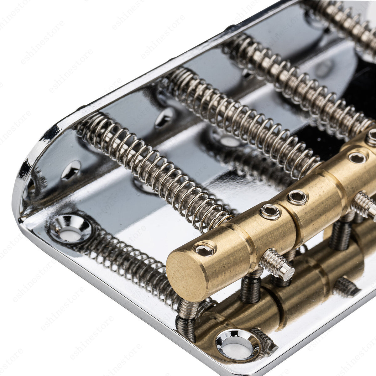 4 String Electric Bass Bridge Brass Saddle For Jazz/Precision Bass Guitar