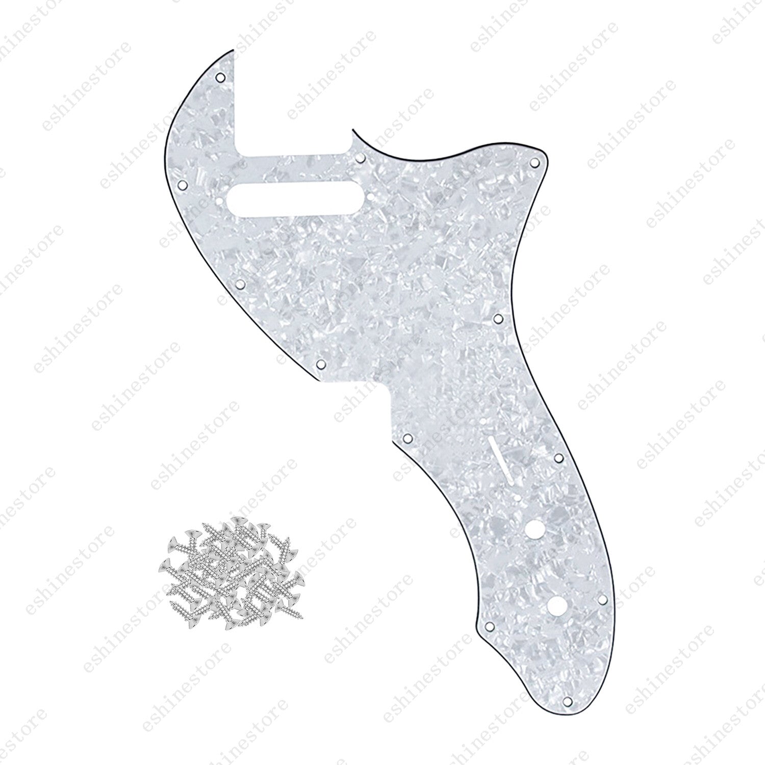 Guitar Pickguard Scratch Plate with Screws For US Tele 69 Thinline 11Colors