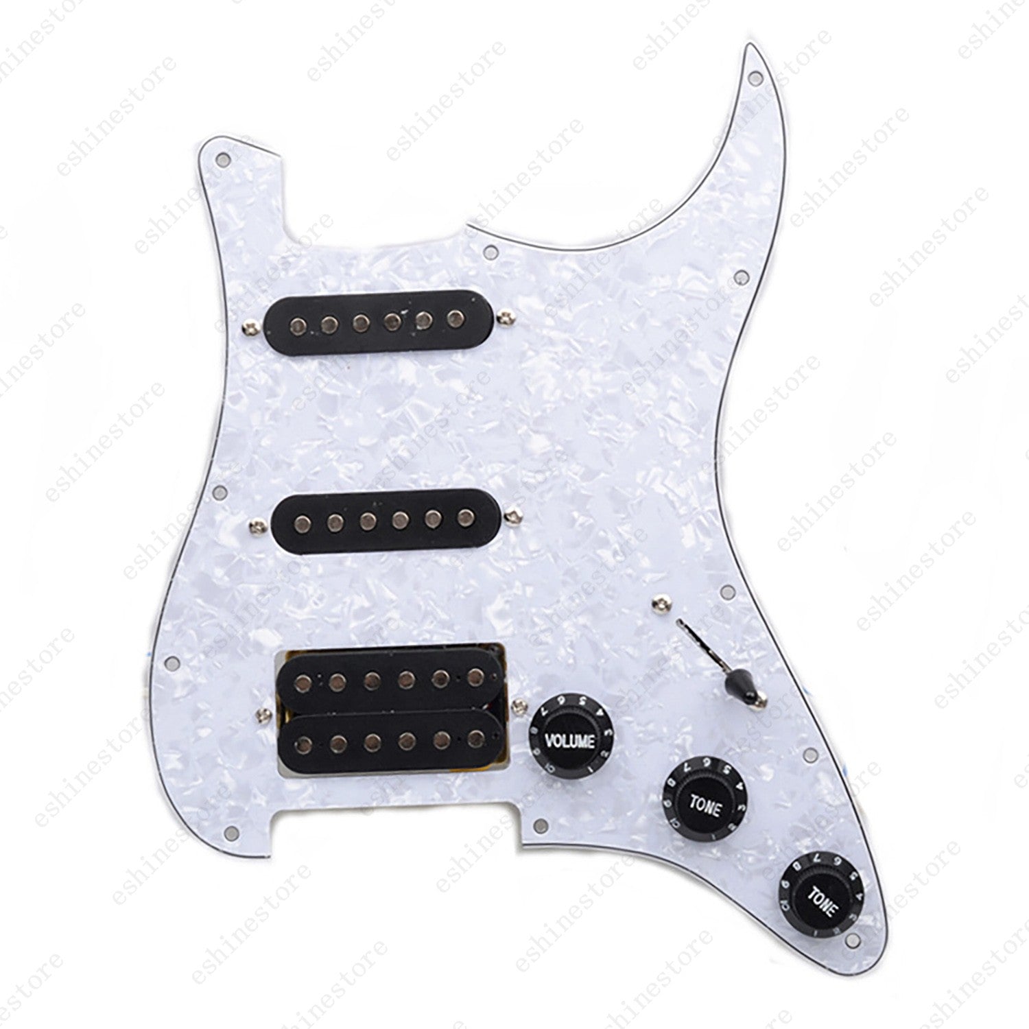 11 Hole SSH Strat Style Loaded Pickguard For Stratocaster Various Colors US SHIP