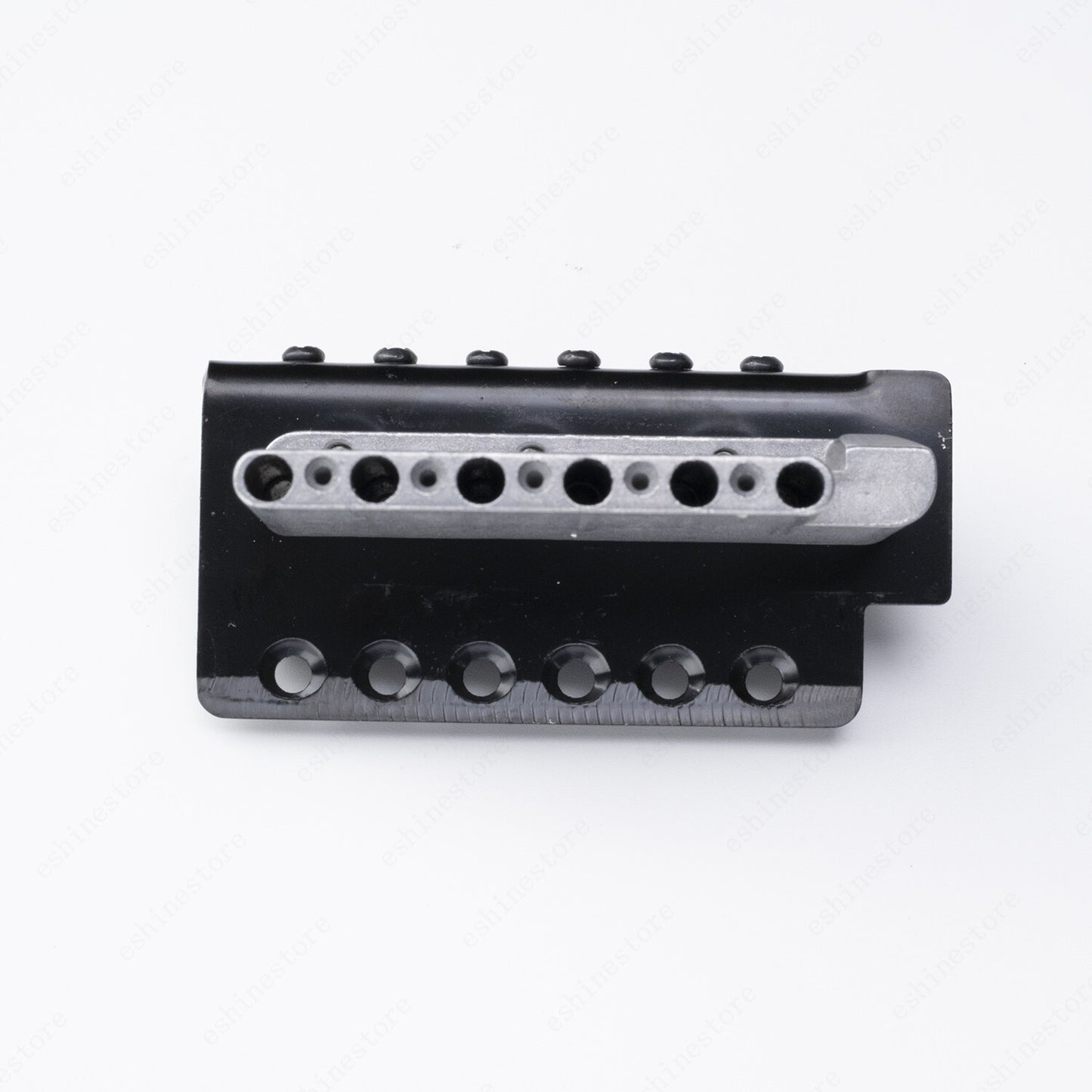 Black Tremolo Bridge 6 String Single Locking System for Fender SQ Strat ST