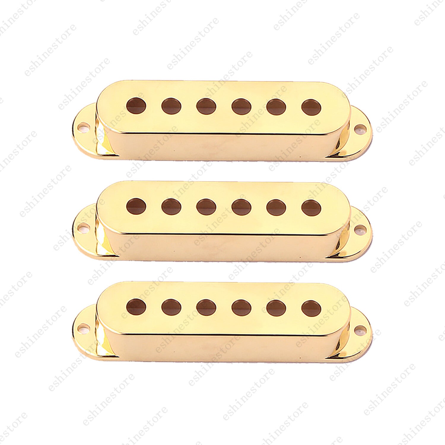1/2/3Pcs Plastic SSS Single Coil Pickup Covers For Fender SQ Strat multiColors