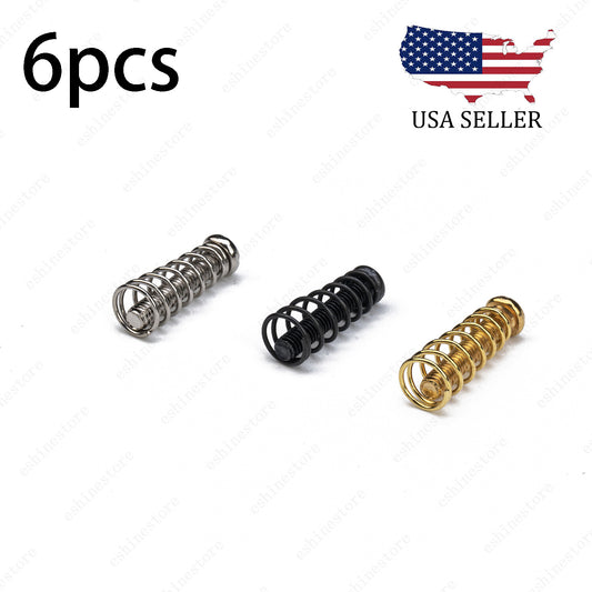 Guitar saddle adjusting screws and springs for bridge or tremolo 3mm x 18mm