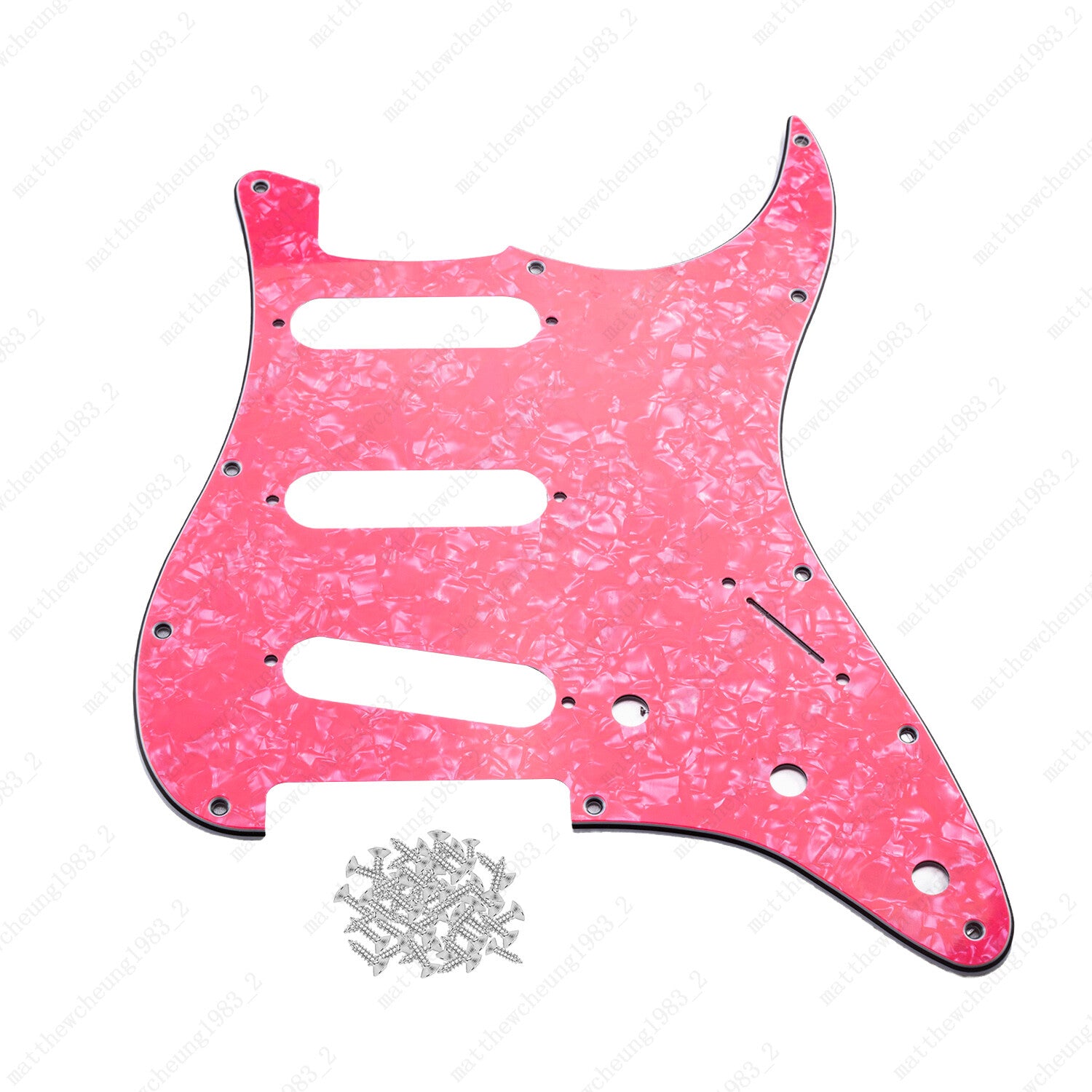 SSS Style11 Hole Pickguard Pickups with Screws for USA MIM Standard Fender Start