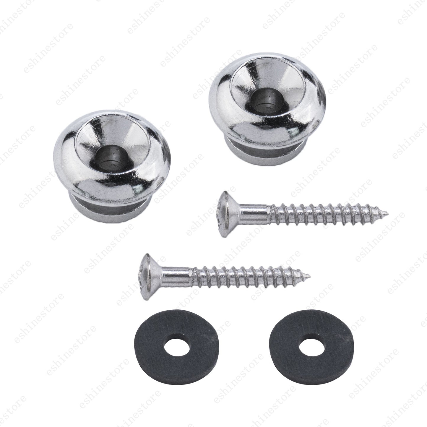 1 PAIR GUITAR STRAP BUTTONS PIN FOR Acoustic Electric Guitar Bass 3 Colors