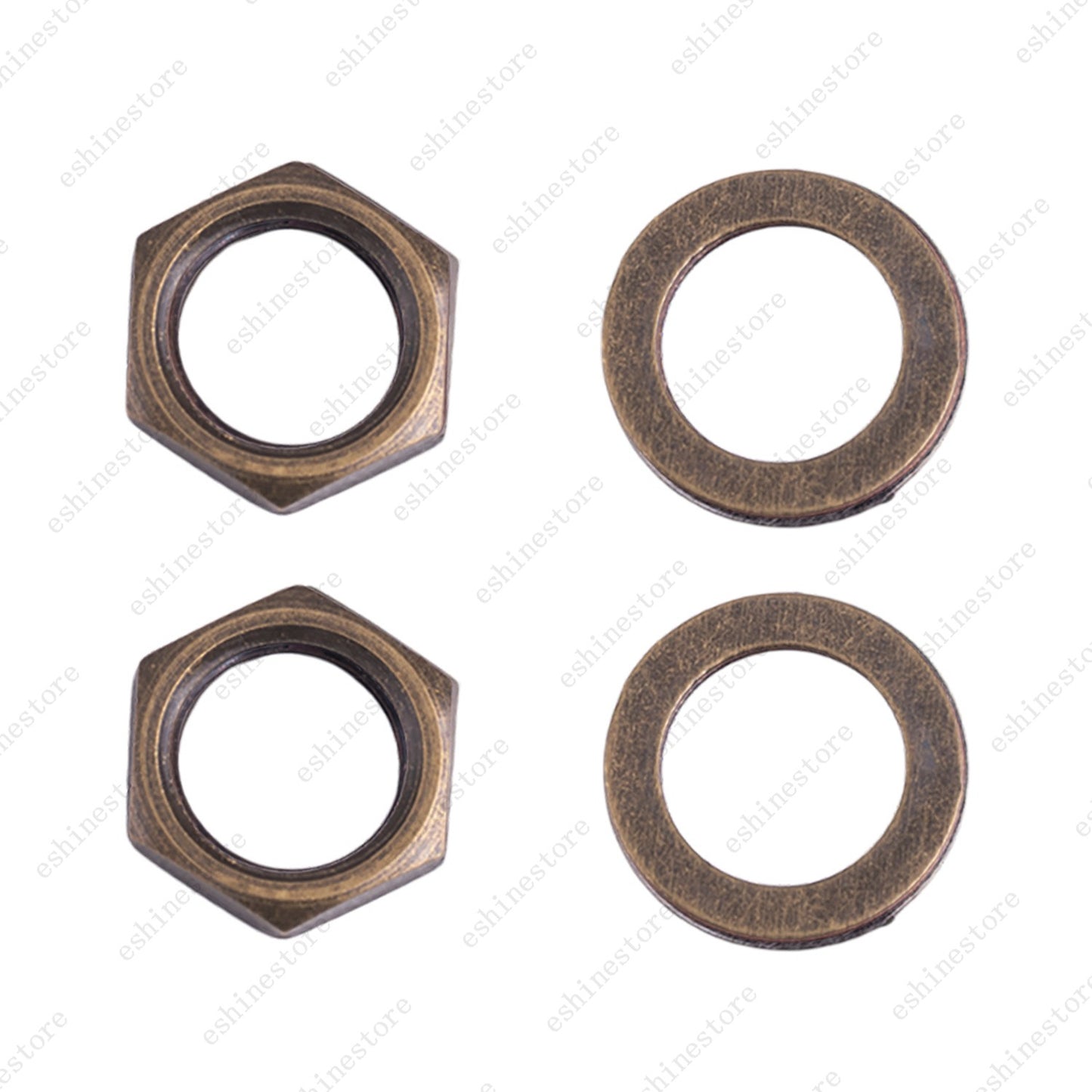 US 3/8" Guitar Pot/Jack Hex Nuts Washers for US CTS Pots & Switchcraft Jacks