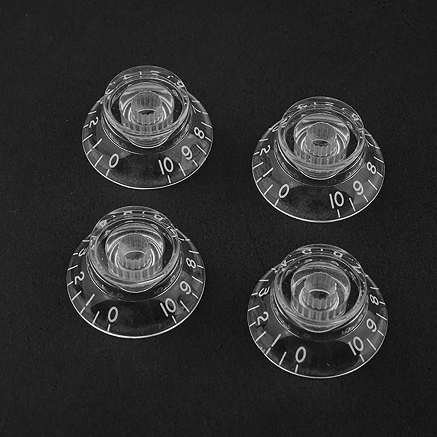 4 PCS Left Handed Top Hat Guitar Speed Control Knobs–Volume Tone SG Les Paul