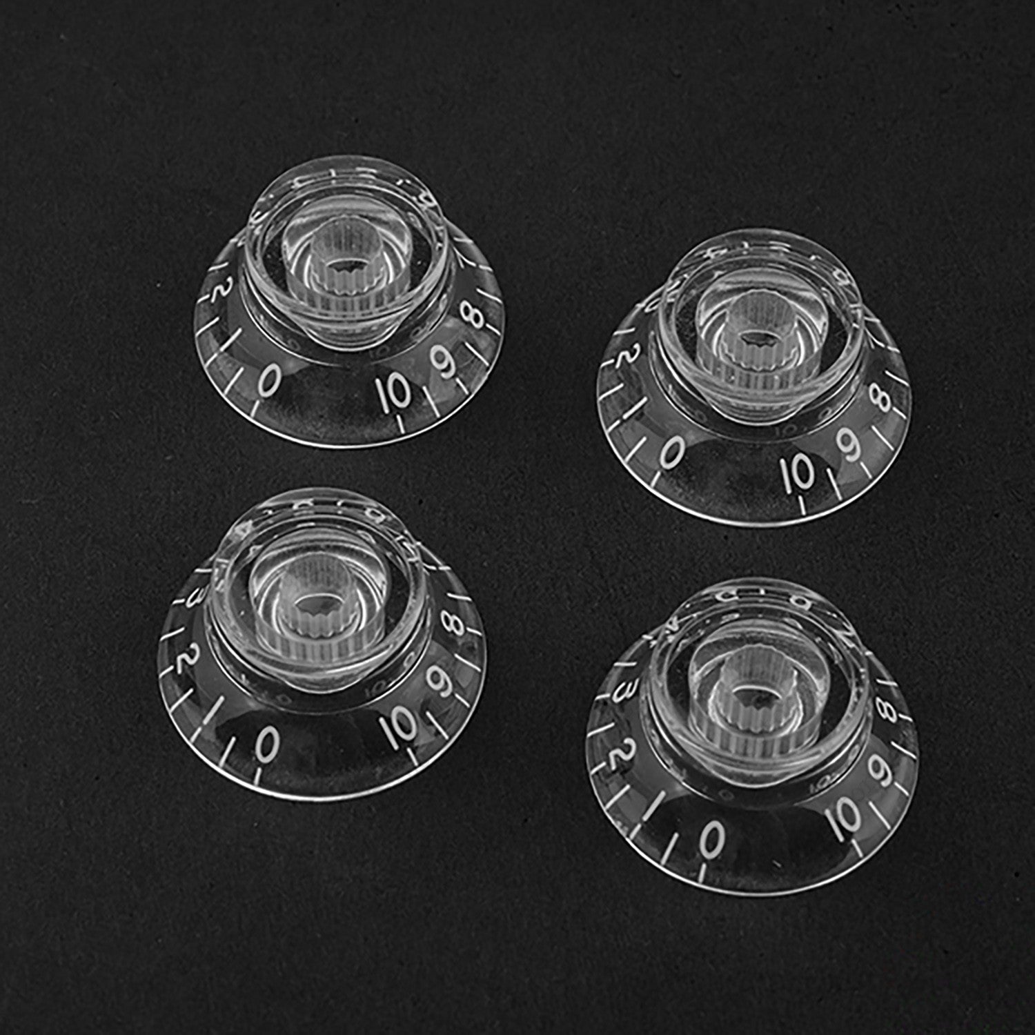 4 PCS Left Handed Top Hat Guitar Speed Control Knobs–Volume Tone SG Les Paul