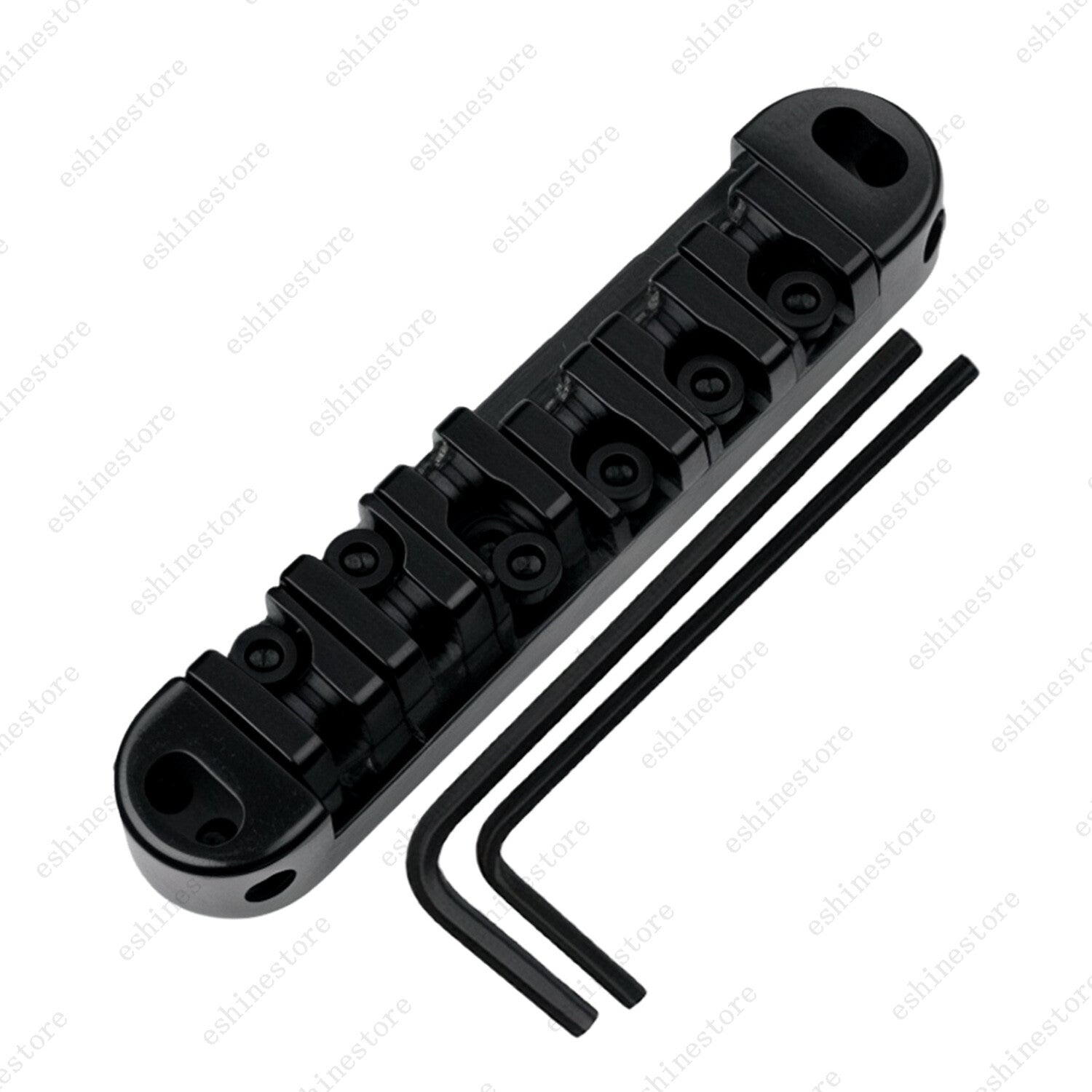 Tune-O-Matic Adjustable Roller Saddle Bridge For Les Paul SG ES-No Stud & Posts