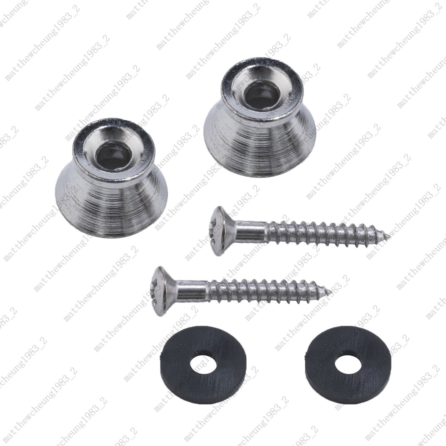 Black Gold Chrome Electric Guitar Strap Button For Acoustic Bass Ukulele