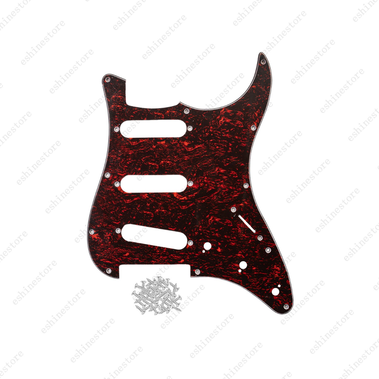 SSS 11-Hole ST Style Guitar Pickguard Pick Guard Scratch Plate Multicolors