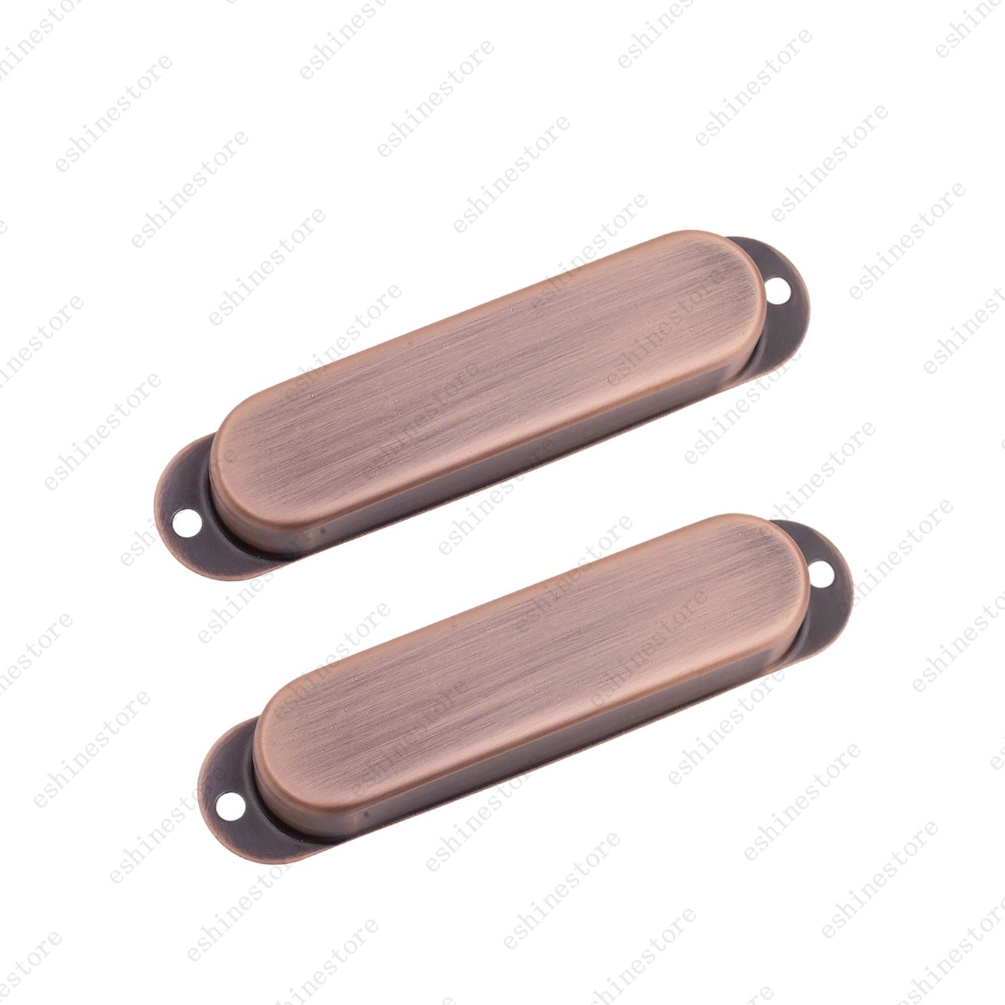 1/2/3 Pcs Metal Style Single Coil Guitar Pickup Cover No hole Brass For Strat