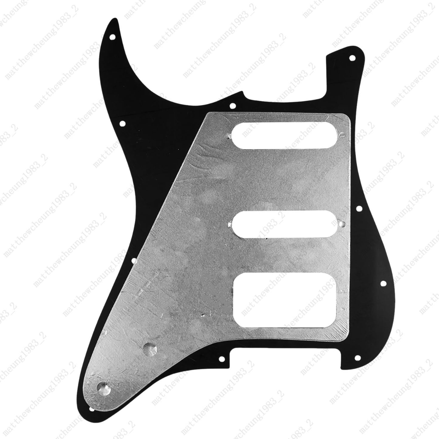 3-Ply 11-Hole HSS Pickguard (3-Screw Hum) For US MIM Fender Modern Multicolors