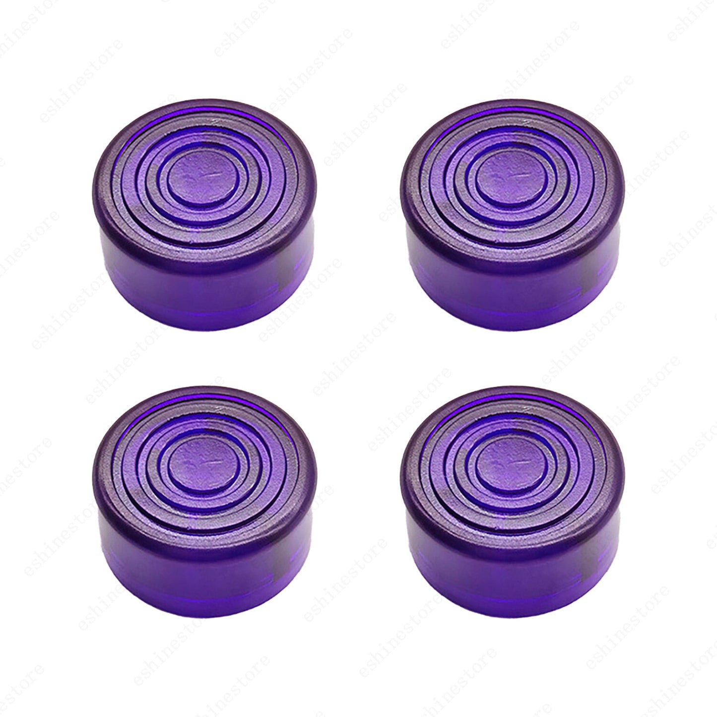 1/2/4 Pcs Guitar Effect Pedal Footswitch Toppers Foot Nail Cap Protection Cap