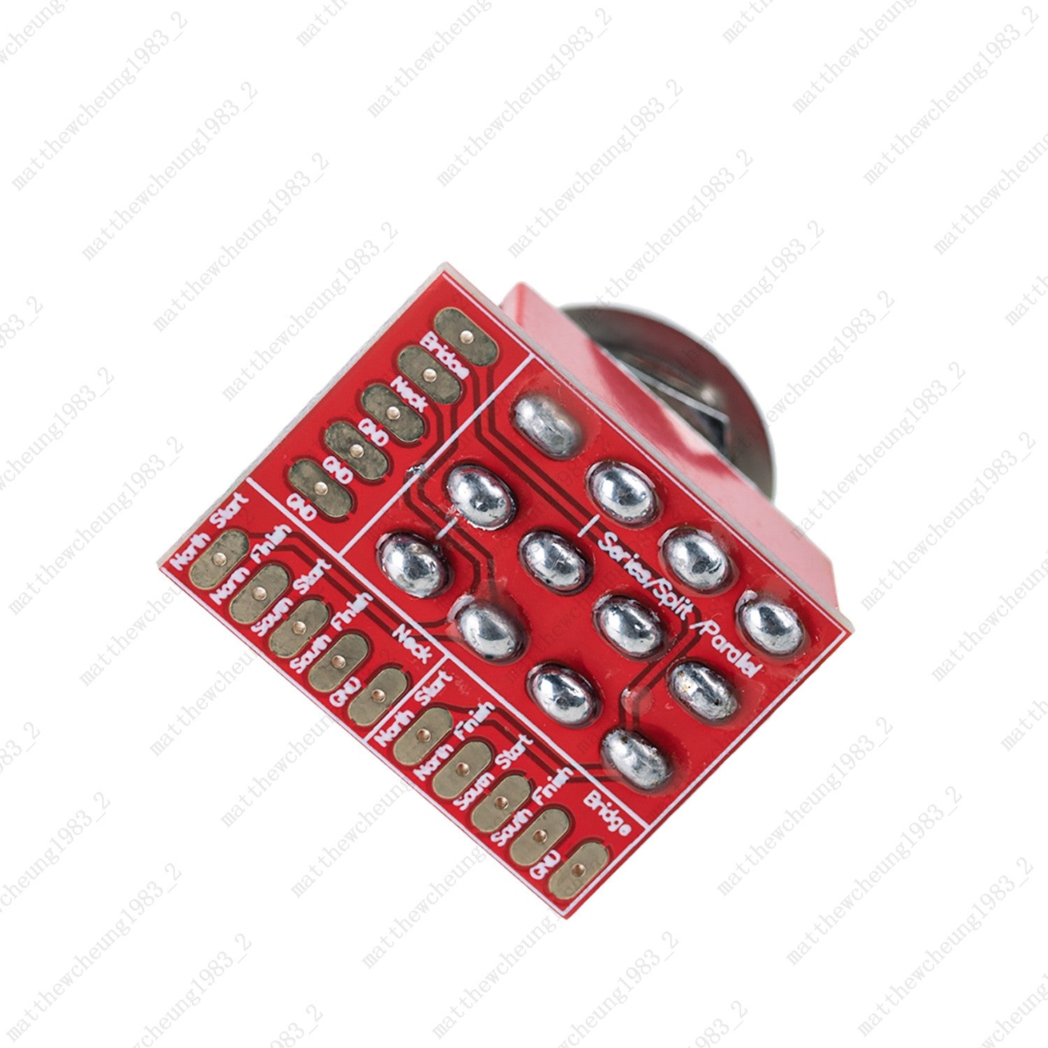 Special Fat Bat Toggle Switch DPDT Onboard 3 Way For Series/Split/Parallel