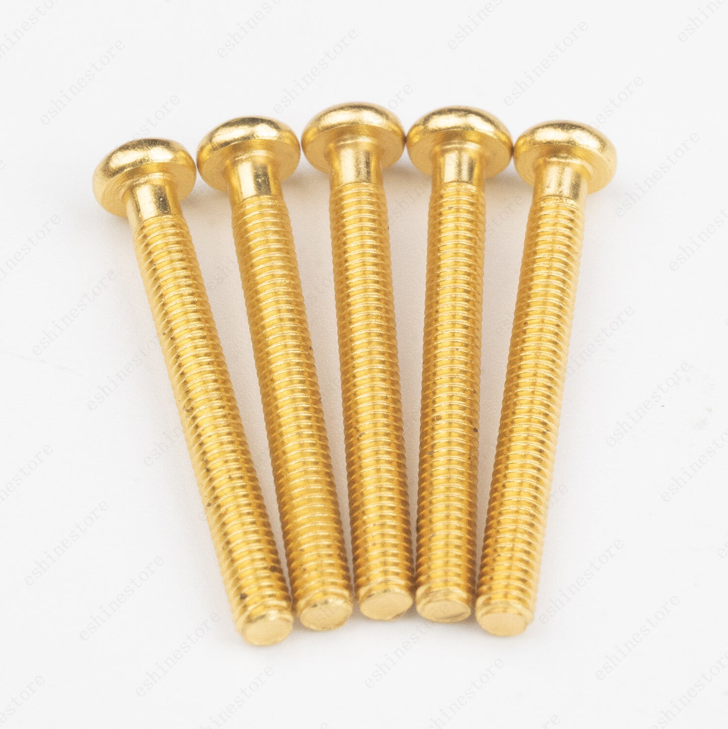 5-Pcs 27mm Metric Humbucker Pickup Height Screws with Spring For Les Paul SG