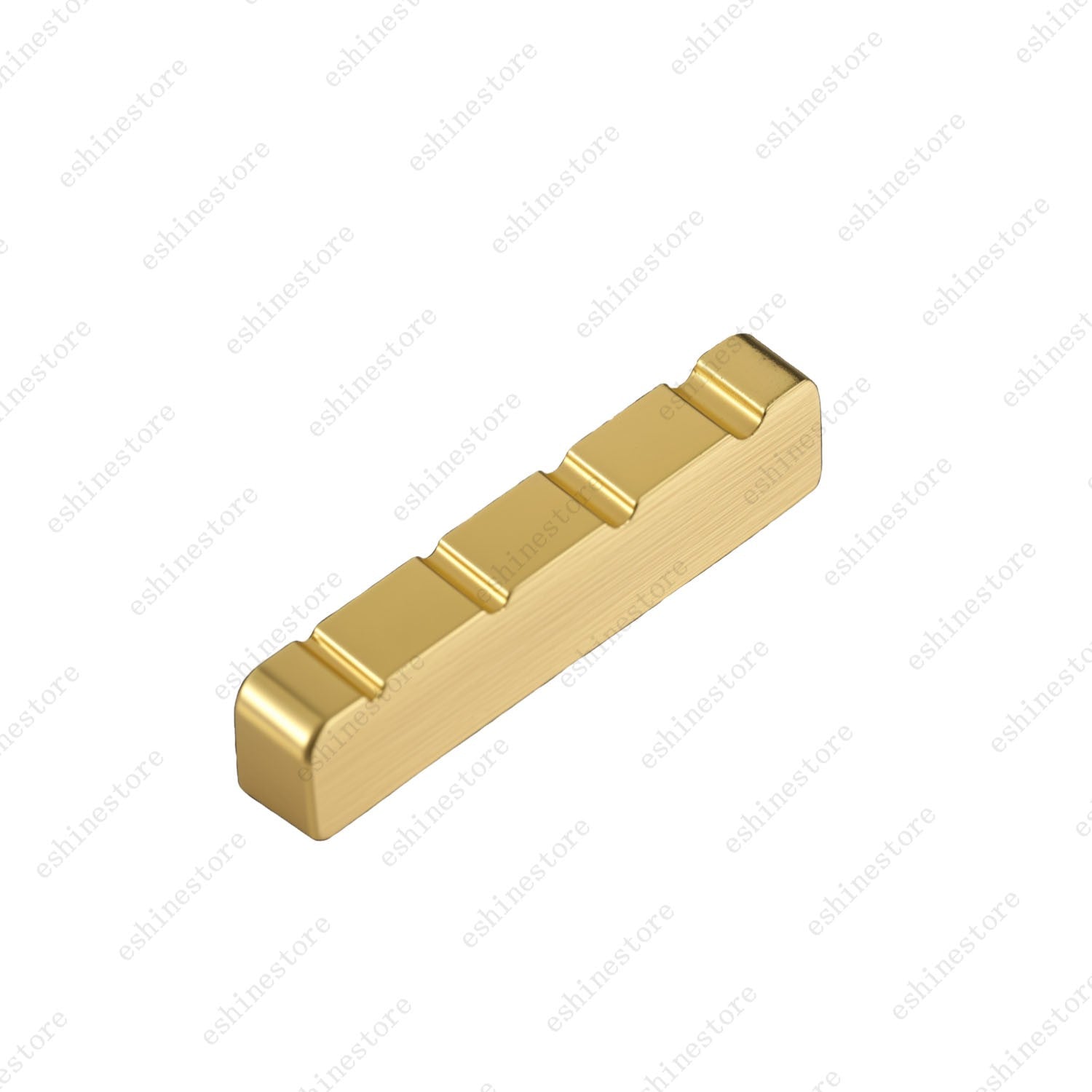 1PC 4 String 38x8x9MM Pre-Slotted Solid Brass Nut For Electric Bass Guitar