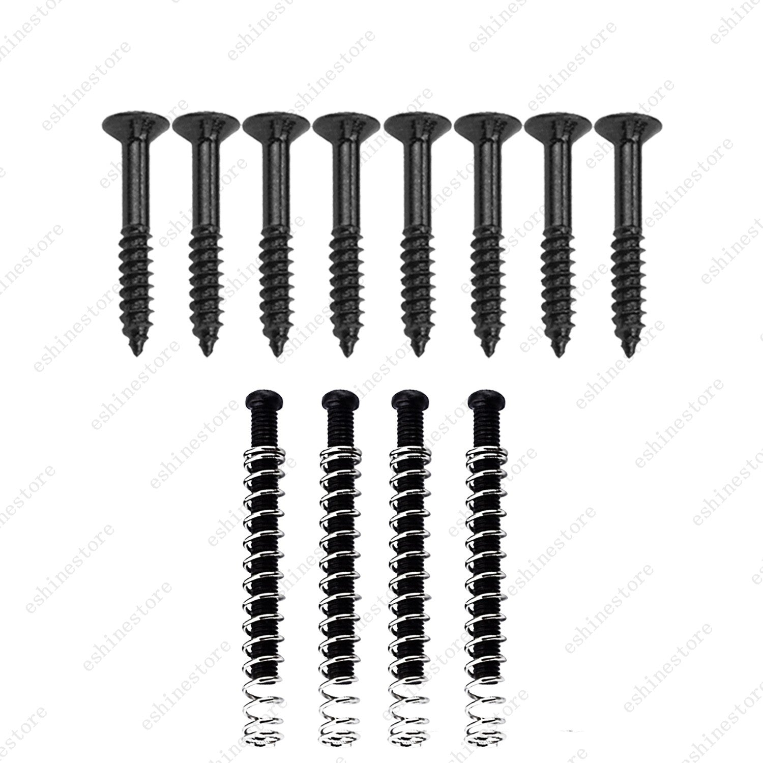 USA Thread Humbucker Mounting Kit - Screws,Springs&Rings for Seymour Duncan/EMG