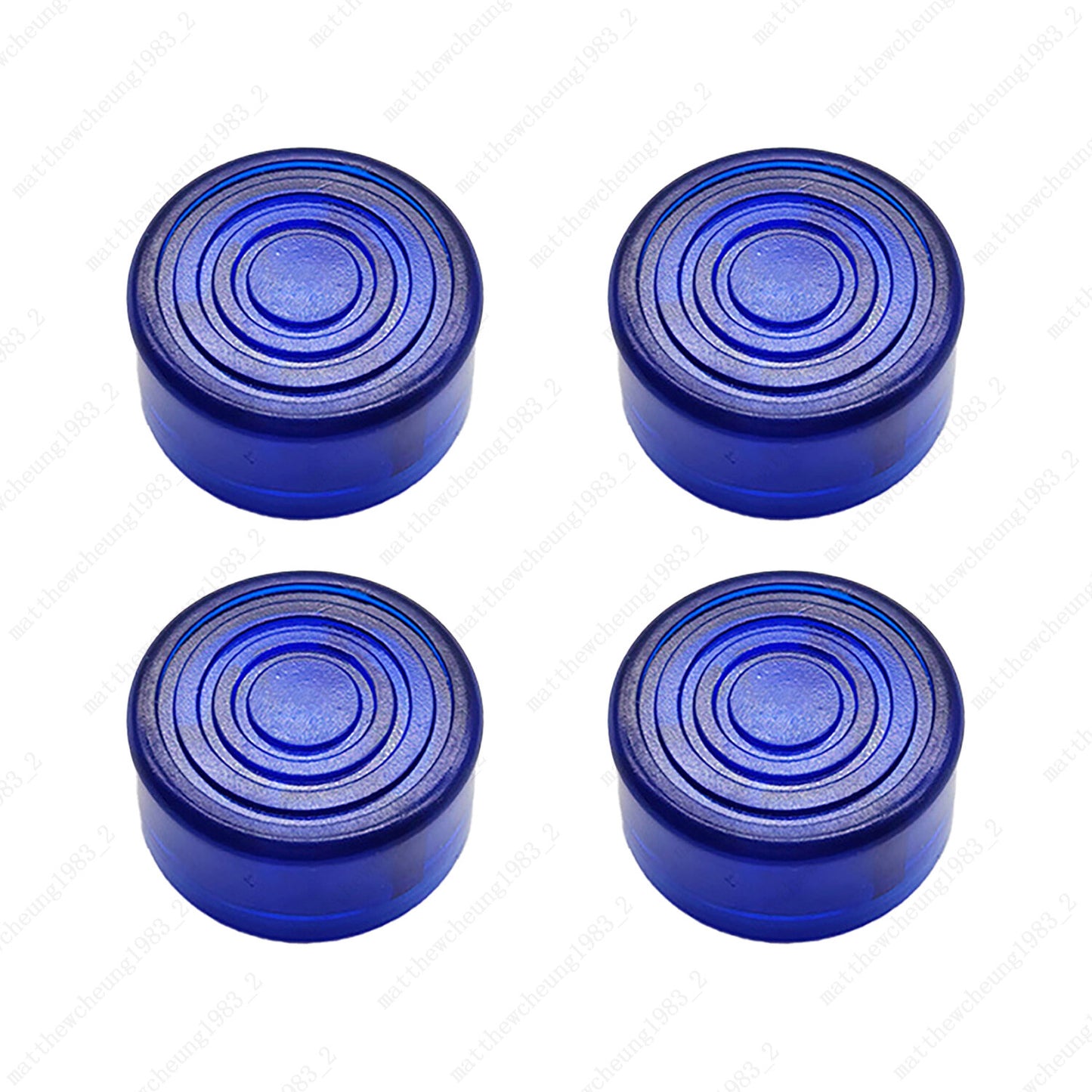 1/2/4 Pcs Guitar Effect Pedal Footswitch Toppers Foot Nail Cap Protection Cap