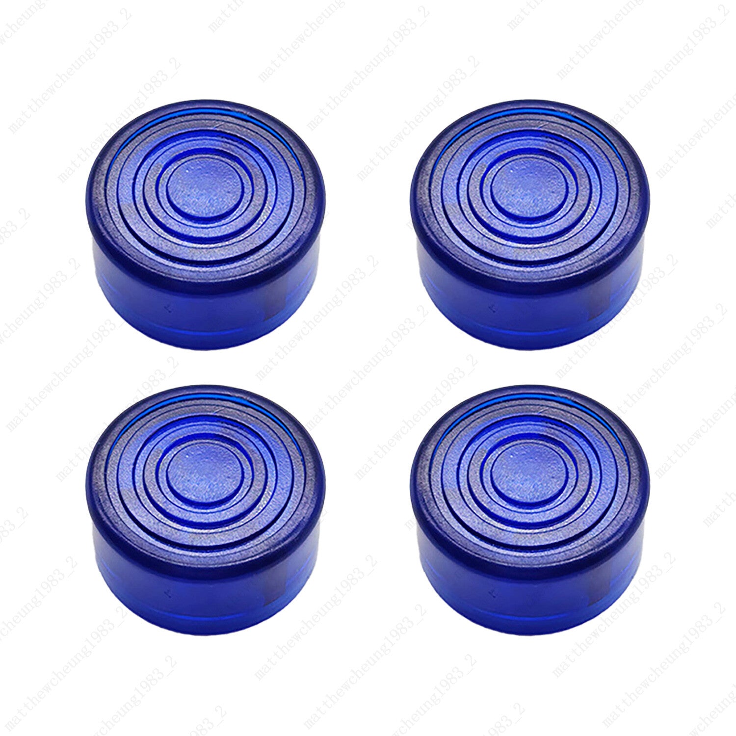 1/2/4 Pcs Guitar Effect Pedal Footswitch Toppers Foot Nail Cap Protection Cap