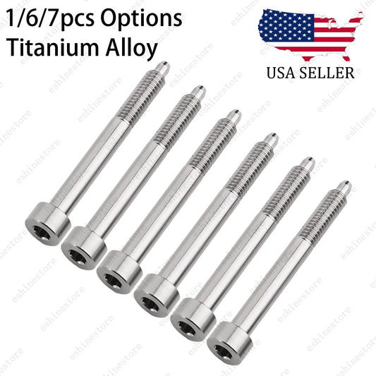 1/6/7pcs Titanium Alloy Guitar Tremolo Bridge String Lock Screws for Floyd Rose