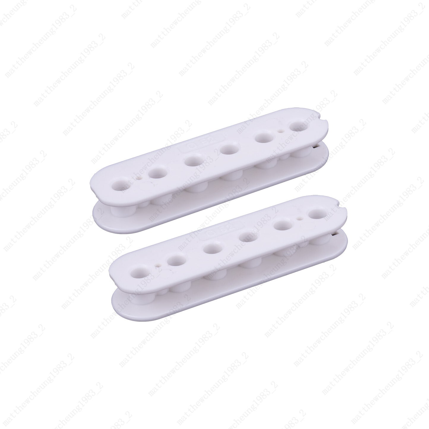 50/52mm Electric Guitar Double Coil Pickup Humbucker Slug Side Bobbin 12 Color