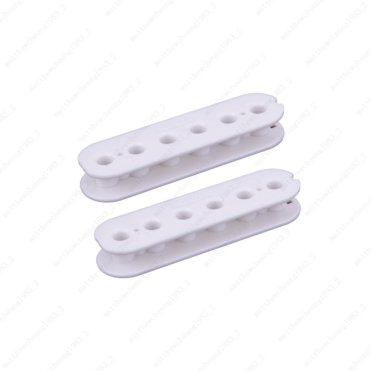 50/52mm Electric Guitar Double Coil Pickup Humbucker Slug Side Bobbin 12 Color