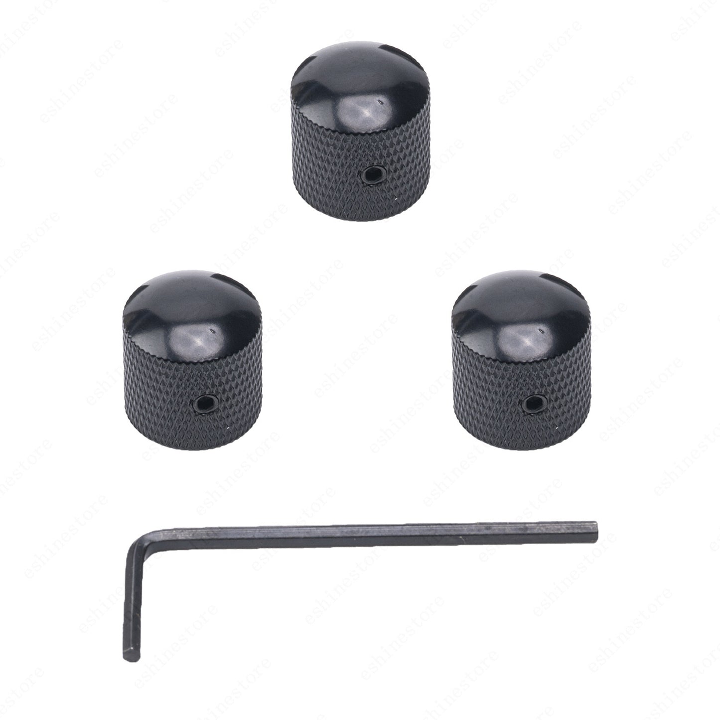 1/2/3/4 Pcs Guitar Volume Tone Control Knobs 18/24 Spline Metal For Strat LP SG