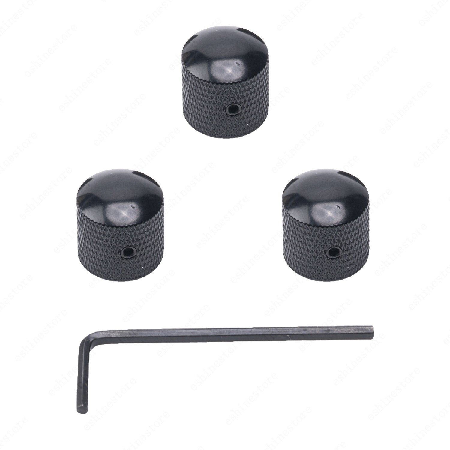 1/2/3/4 Pcs Guitar Volume Tone Control Knobs 18/24 Spline Metal For Strat LP SG