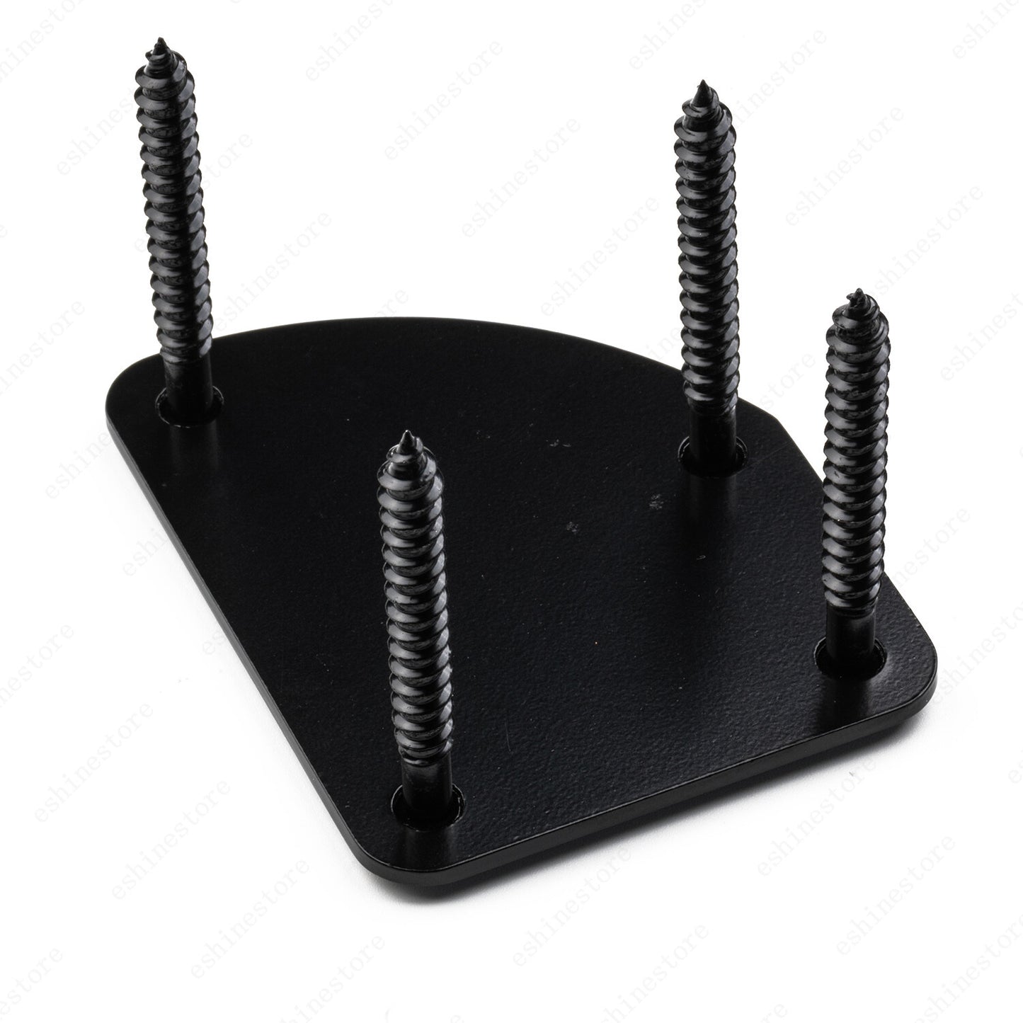 4 Holes Contoured Heel Neck Plate with Screws For Strat Tele Guitar Bass